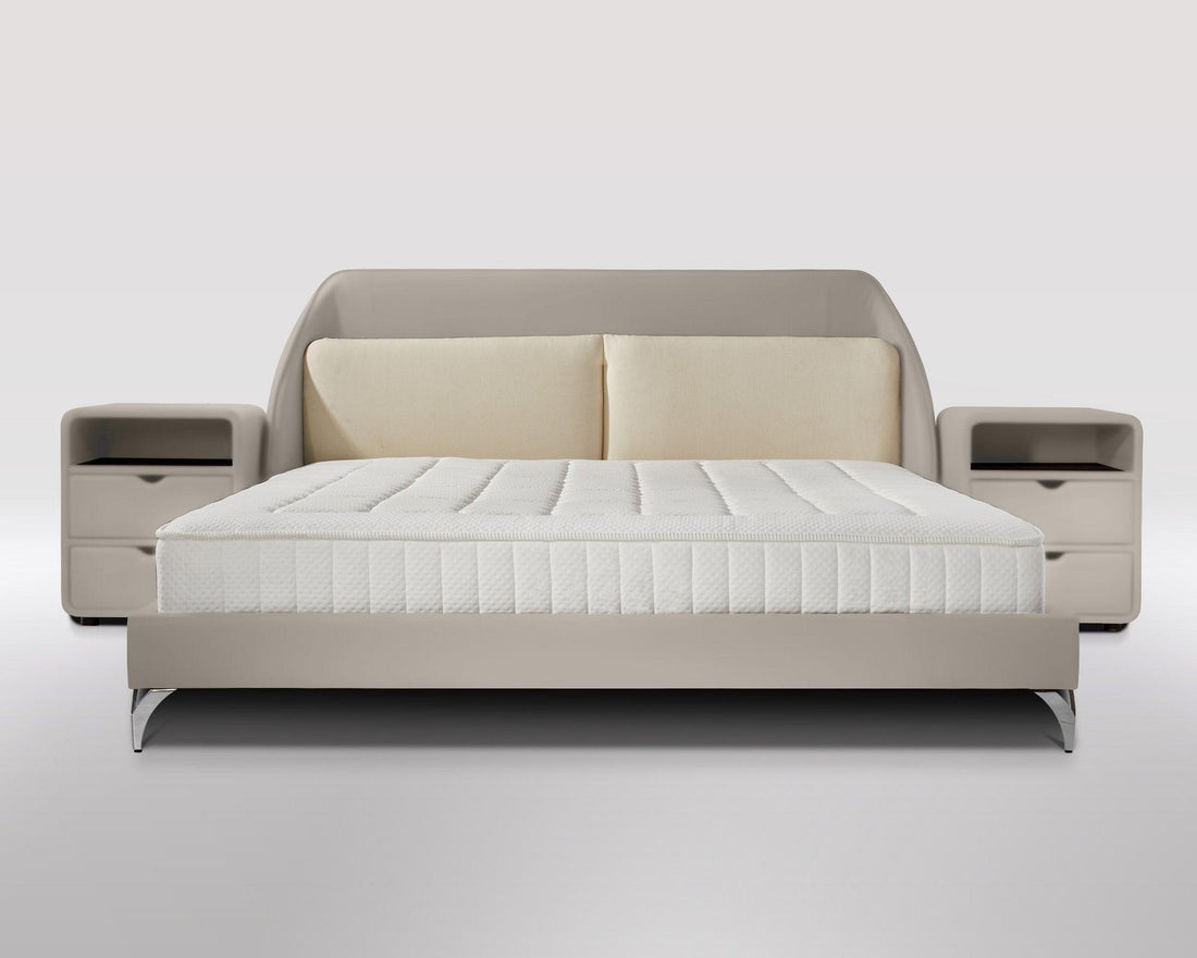 Boxspringbett Royal66 Premium - Velourstoff - WohnenRoyal