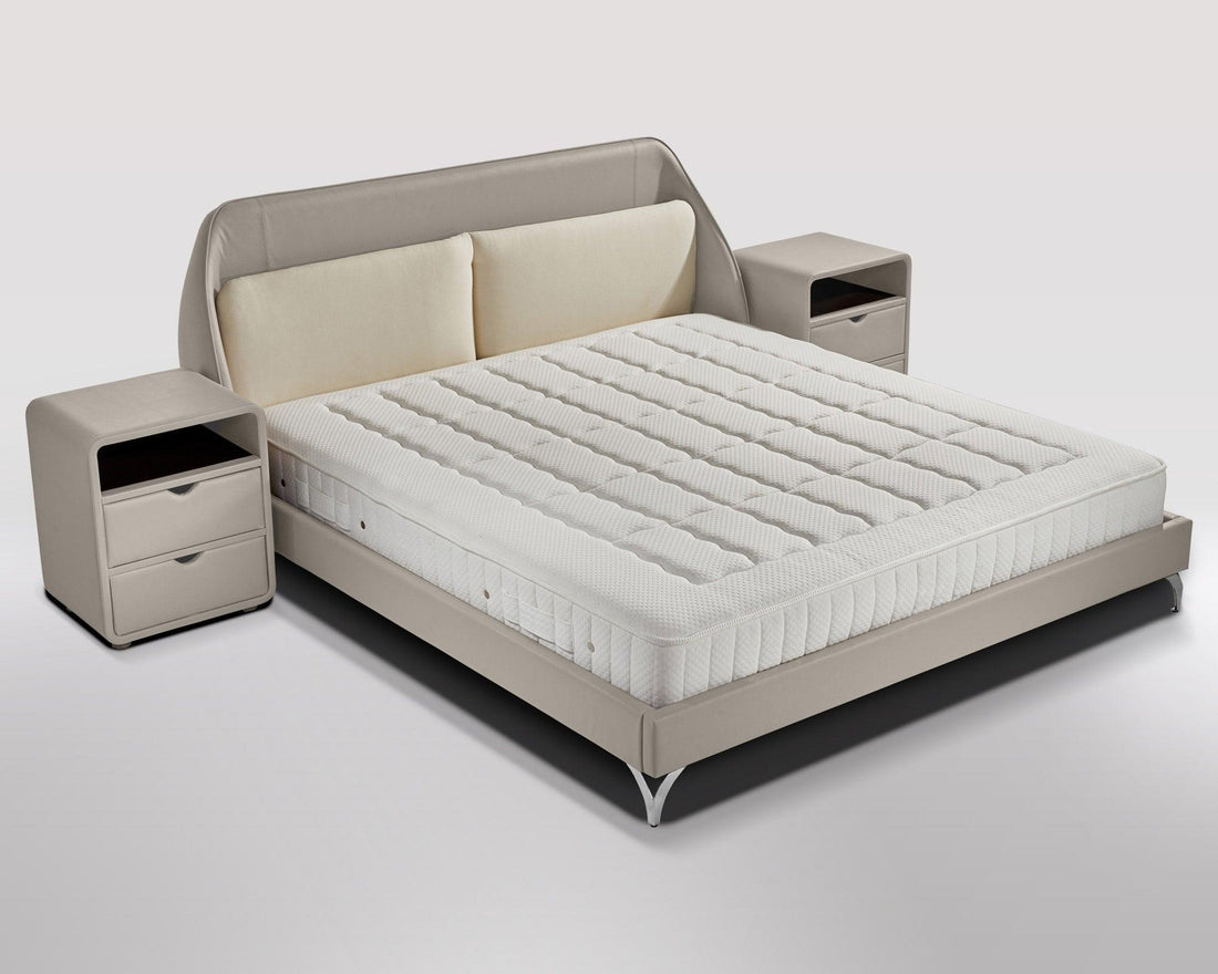 Boxspringbett Royal66 Premium - Velourstoff - WohnenRoyal