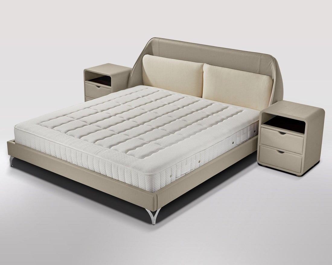 Boxspringbett Royal66 Premium - Velourstoff - WohnenRoyal